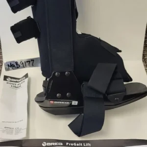 Breg Small Black Platform Boot Plus Liner Foot Brace MAB-9177