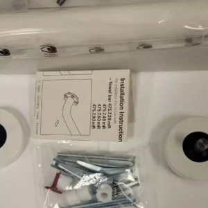 HEWI 477 towel bar w/installation kit.MAB-9189 .Lots Of 2 One Price