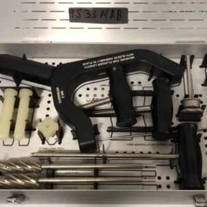 Howmedica ALTA Rod Connector Instruments w-sterilizing tray -MAB-9533