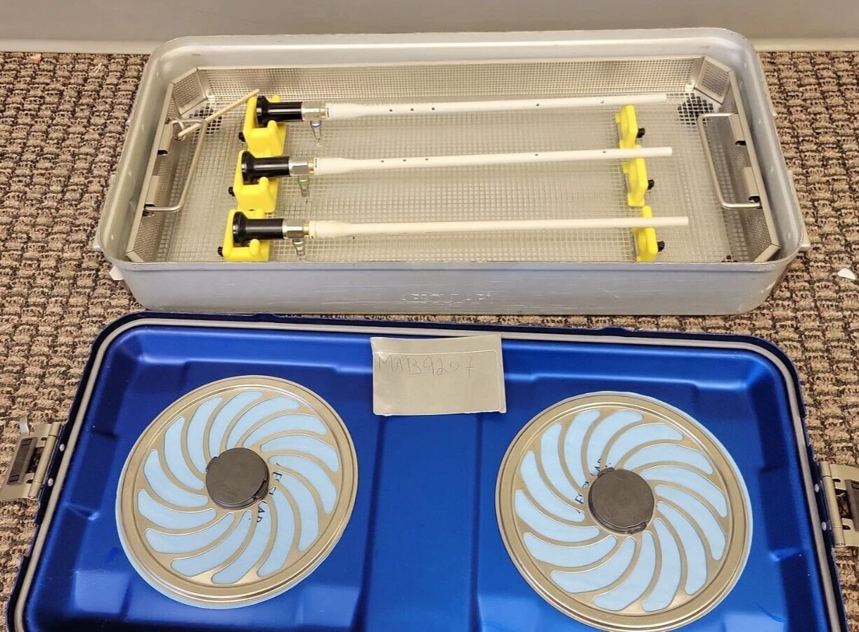 3XRIGID SCOPES W / STERLIZATION TRAY-MAB-9207
