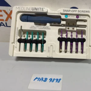 Snap-Off Screw System 886767- Unite Foot and Ankle w/tray-Mab-9898