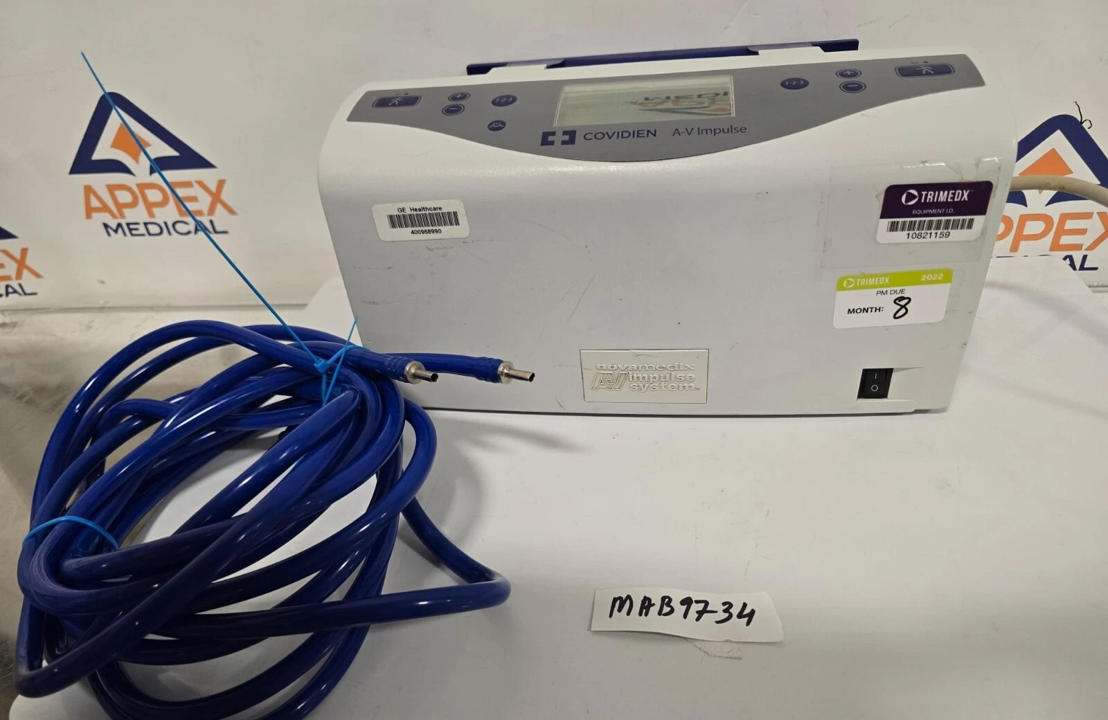 Covidien A-V Impulse SCD Pump 6000 Series-MAB-9734