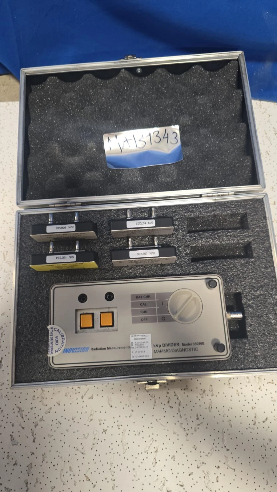 Keithley 35080A KVP Divider SN-107215 W/Case &-4Packs-MAB-9343