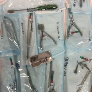MISC SURGICAL INSTRUMENTS IN STERILE POUCHES 11PCS-MAB-9418