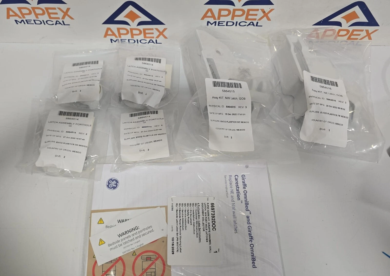 GE GIRAFFE Omnibed R-FMI32080 Kit- P/N5697392 - (MAB-9961) - Image 2