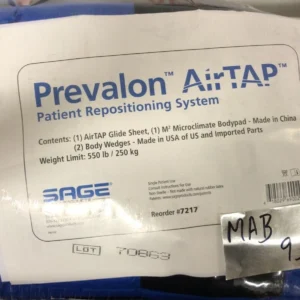 Sage Prevalon AirTAP Patient Repositioning System 7217-MAB-9526