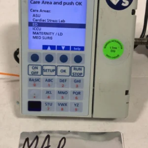 Baxter Wireless IV Infusion Pump V6.05.13, w/Battery + Clamp-MAB-9431-32