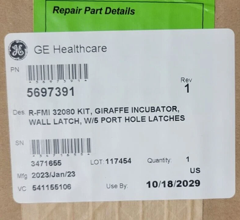 R-FMI 32080 KIT, GIRAFFE INCUBATOR. (MAB-9012)