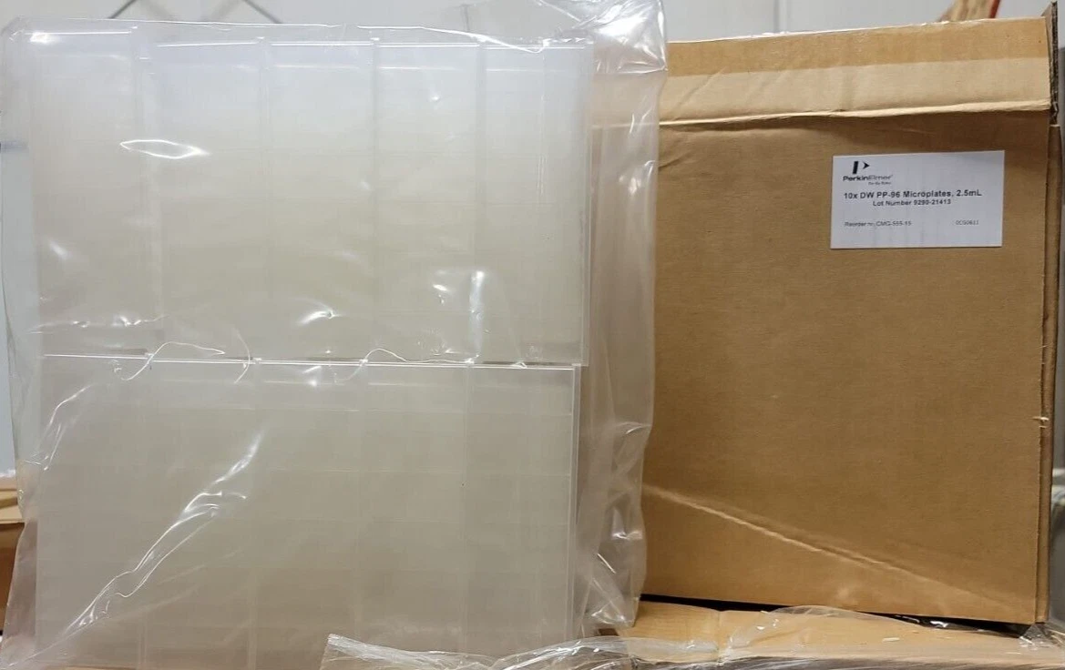 PerkinElmer Microplate 2.5mL, Deep Well PP-96-(MAB9122)