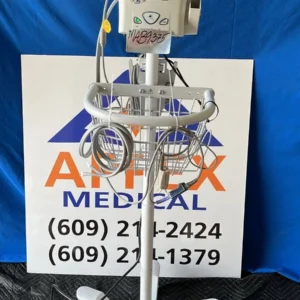Welch Allyn Spot Vital Signs LXi Patient Monitor w AC Adapter &stand MAB-9375
