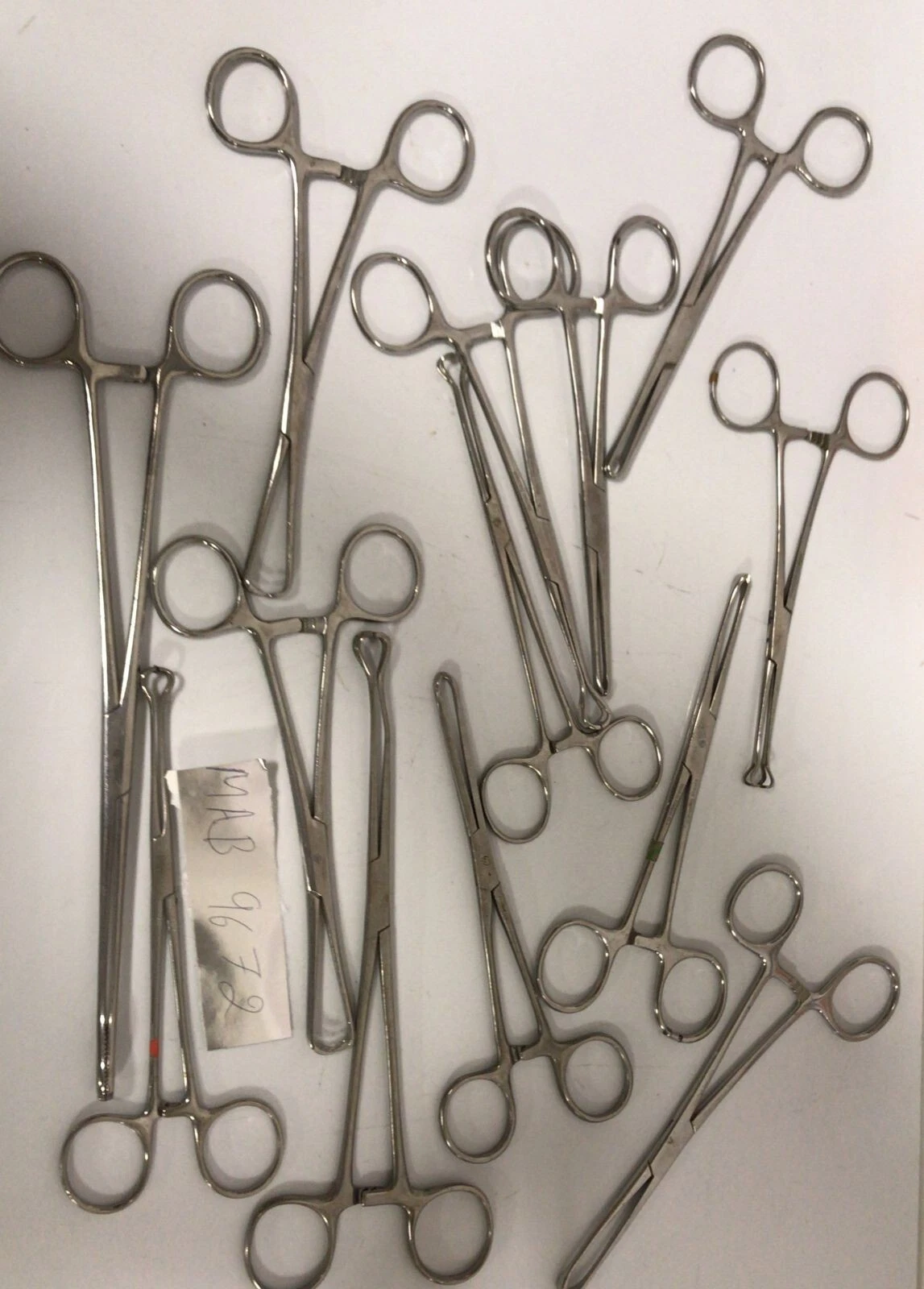 Surgical Scissor Forceps of assorted brands & Sizes-13pcs-MAB-9672