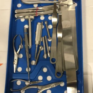 SURGICAL Misc INSTRUMENTS W-BLUE TRAY-24-PCS-MAB-9409