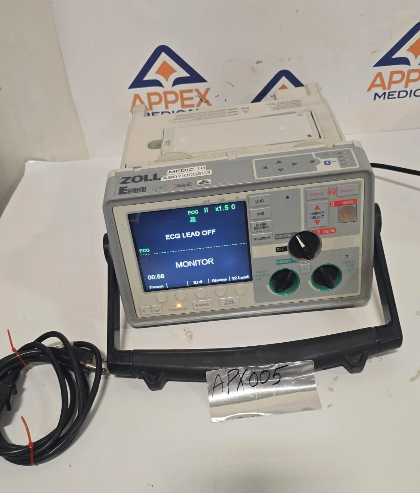 Patient Monitor E-Series w/ battery- No Pads-APX005