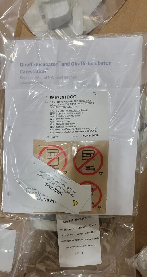 R-FMI 32080 KIT, GIRAFFE INCUBATOR. (MAB-9012) - Image 6