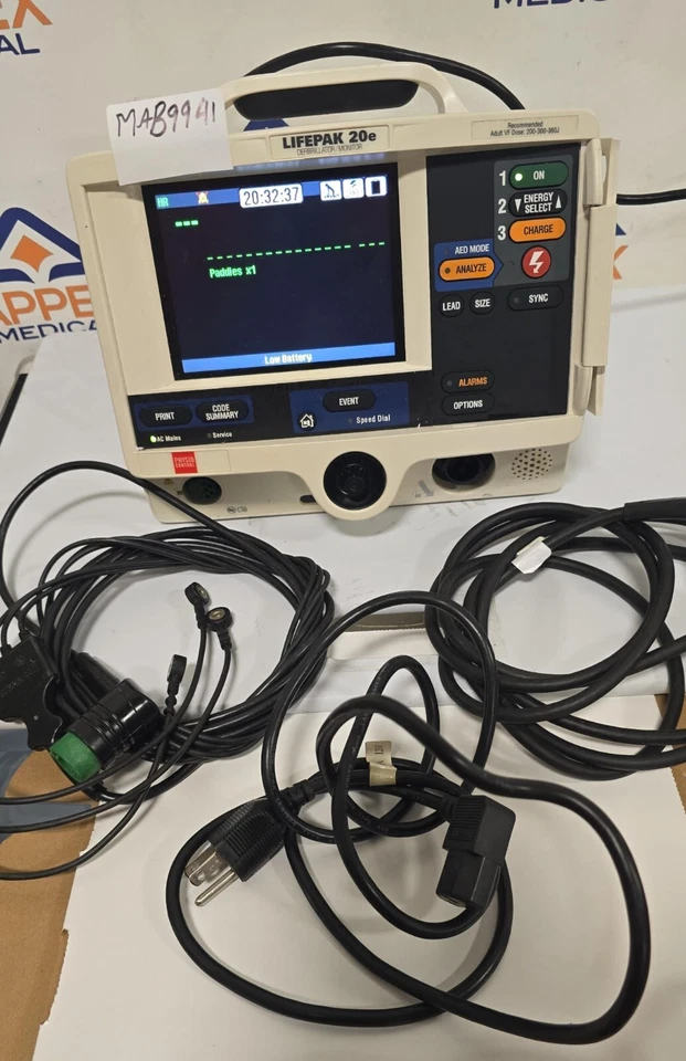 Patient Monitors by Lifepack, model 20e-MAB-9941 - Image 2