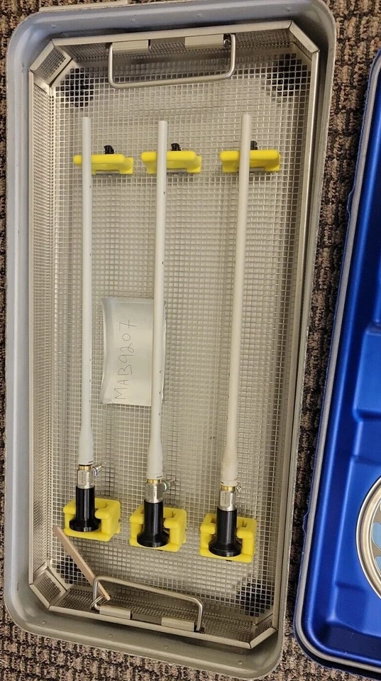 3XRIGID SCOPES W / STERLIZATION TRAY-MAB-9207 - Image 2