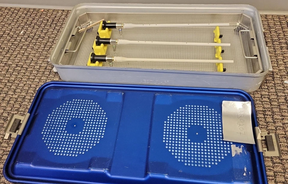 3XRIGID SCOPES W / STERLIZATION TRAY-MAB-9207 - Image 3