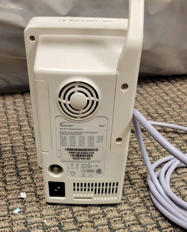 Mindray Datascope Duo Patient Monitor (MAB-9009) - Image 3