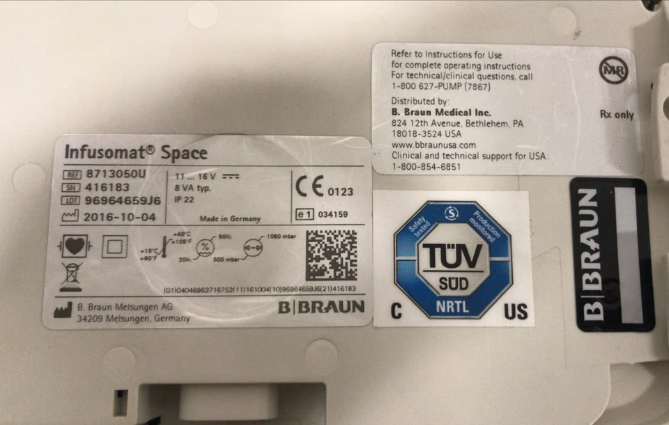 B. Braun Infusomat Space x 3 Infusion Pumps-MAB-9837 - Image 4