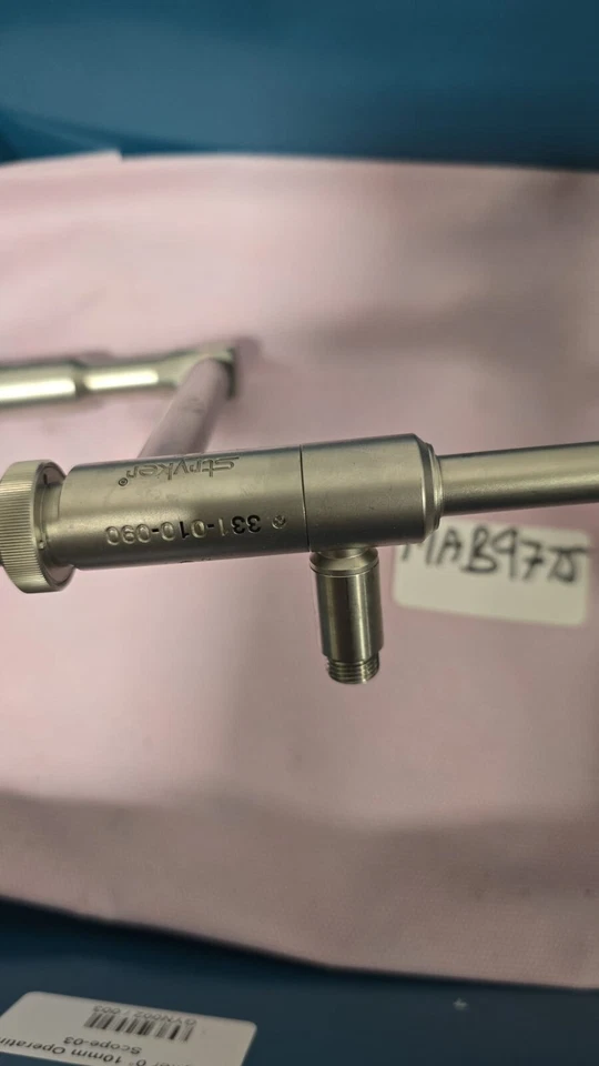 Stryker 331-010-090 10mm 0-degree Operative 0º Laparoscope w/tray-MAB-9775 - Image 2