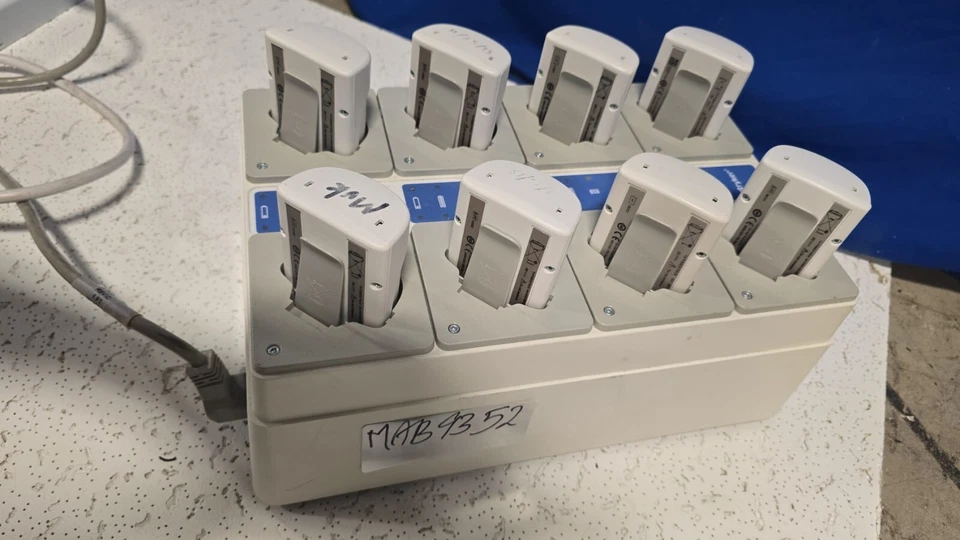 STRYKER Steryshield T4 Eight Charging Station W/8 Batteries-MAB-9352