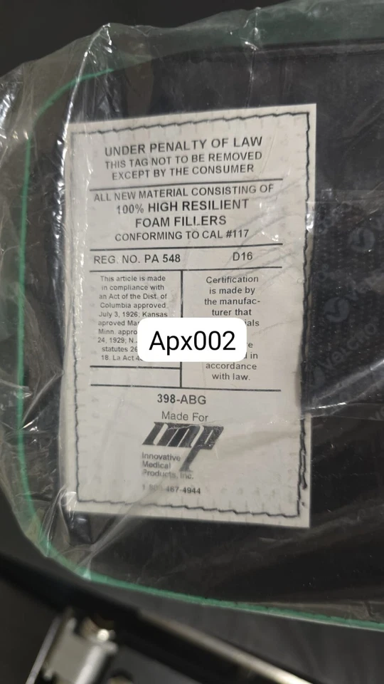 PAIR OF Surgical OR Table Arm Cushion -(Lot#APX002) - Image 2